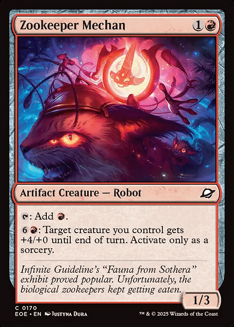 Zookeeper Mechan | Inglés | NM | EOE