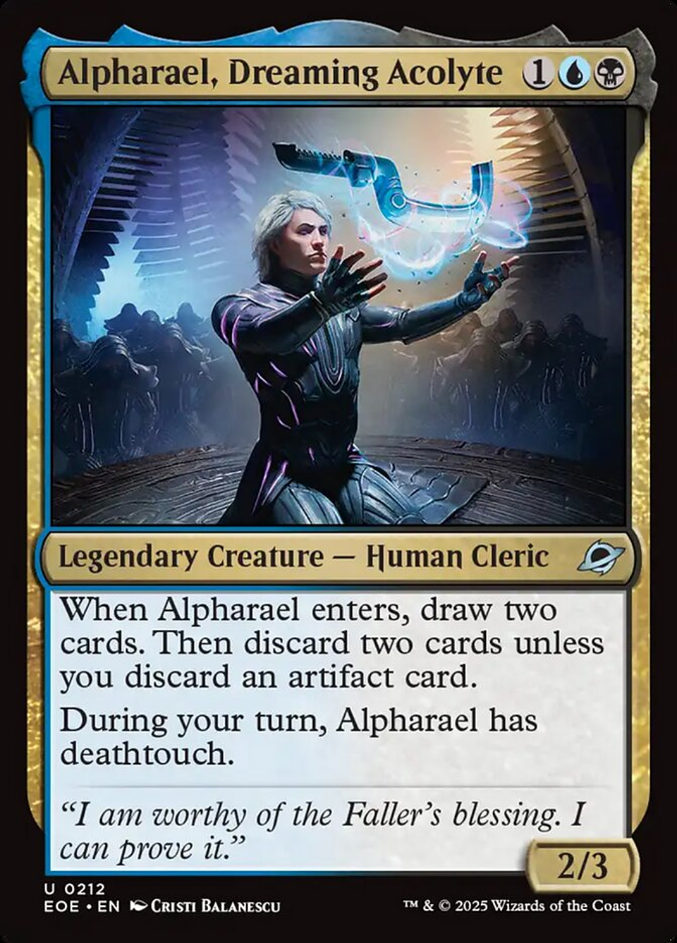 Alpharael, Dreaming Acolyte (foil) | Inglés | NM | EOE 1