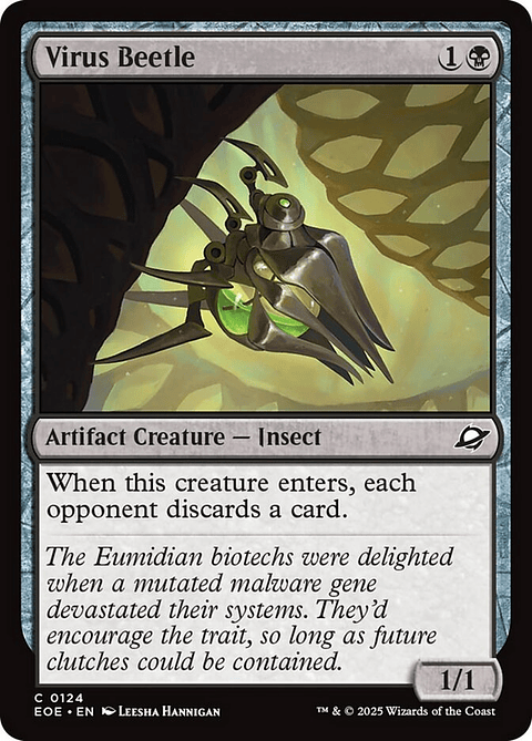 Virus Beetle (foil) | Inglés | NM | EOE