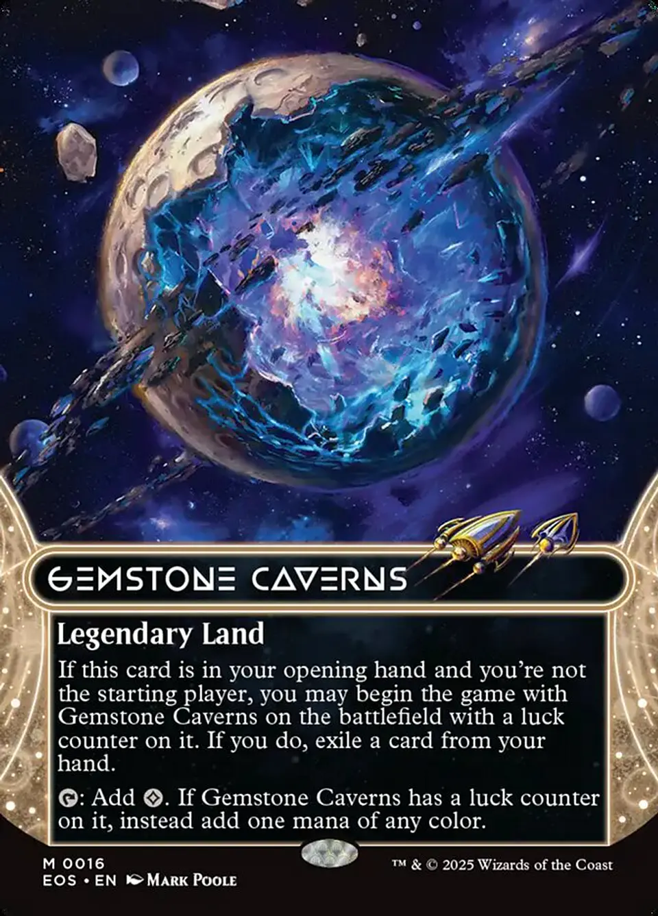 Gemstone Caverns (Borderless) | Inglés | NM | EOS 1