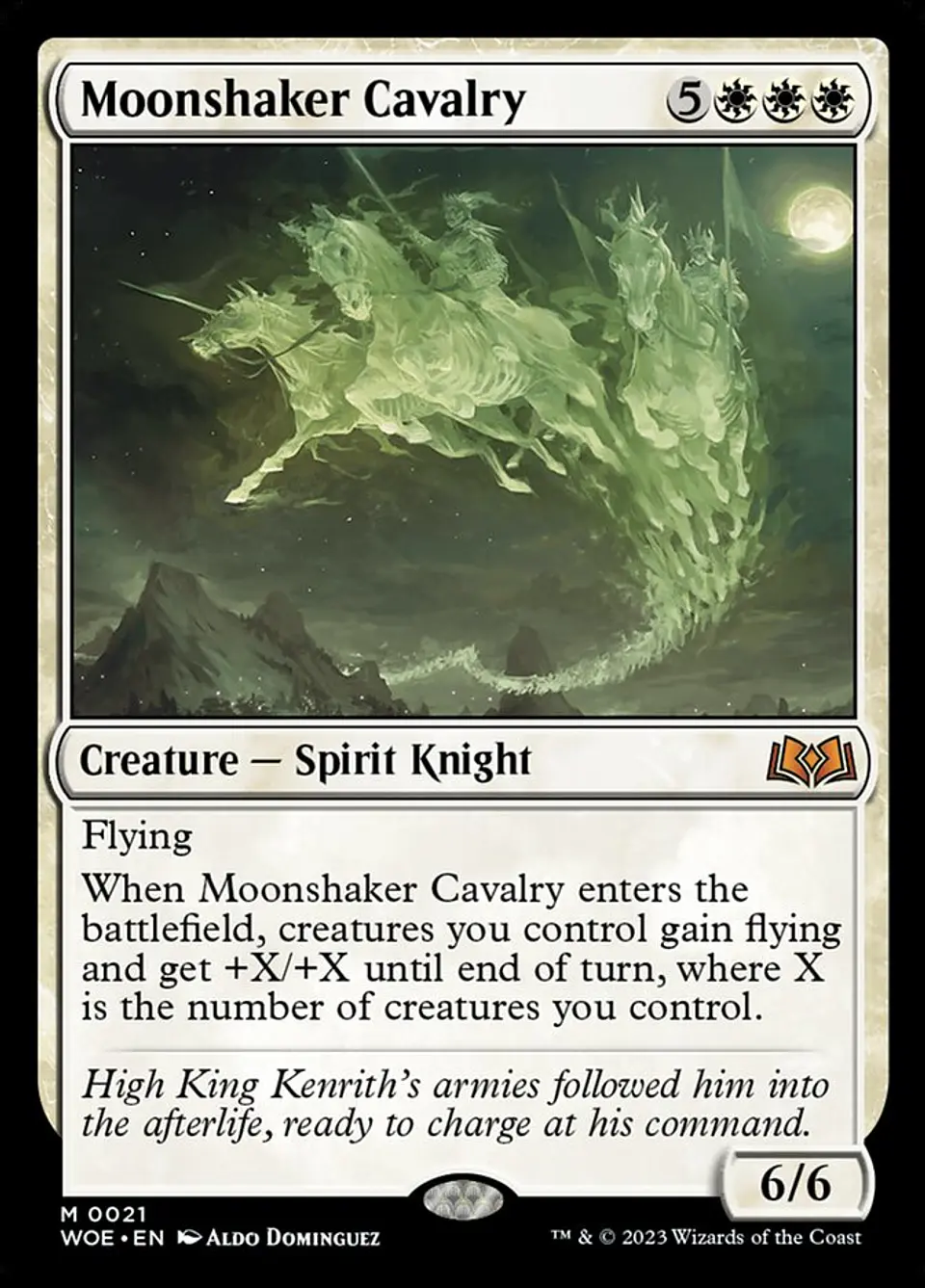 Moonshaker Cavalry | Inglés | NM | WOE 1