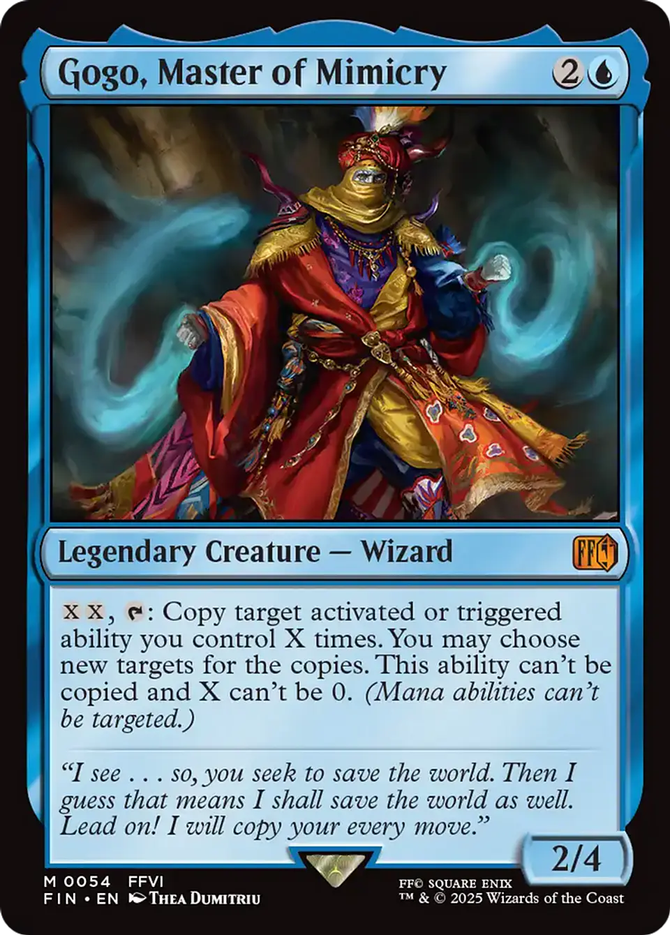 Gogo, Master of Mimicry | Español | NM | FIN 1