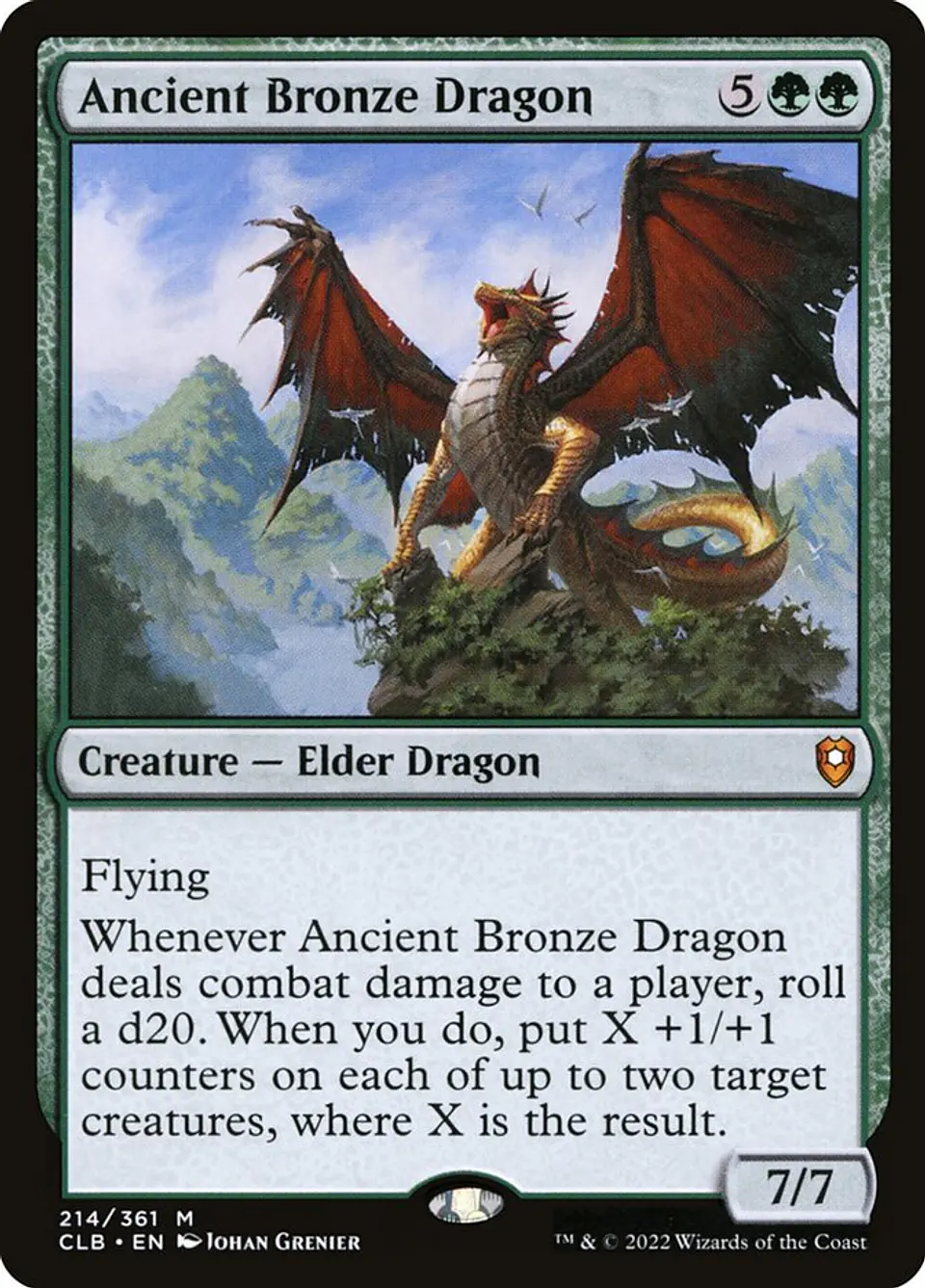Ancient Bronze Dragon | Inglés | NM | CLB 1