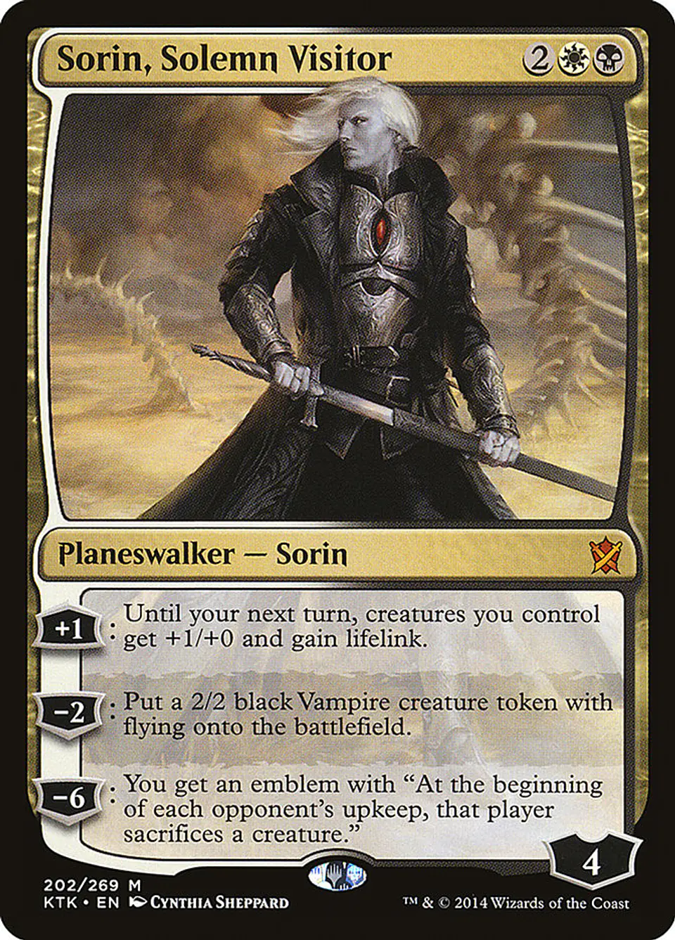 Sorin, Solemn Visitor | Inglés | NM | KTK 1