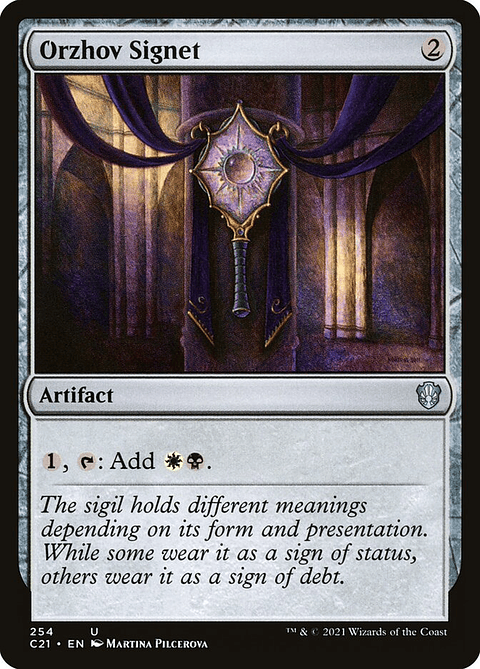 Orzhov Signet | Inglés | NM | C21