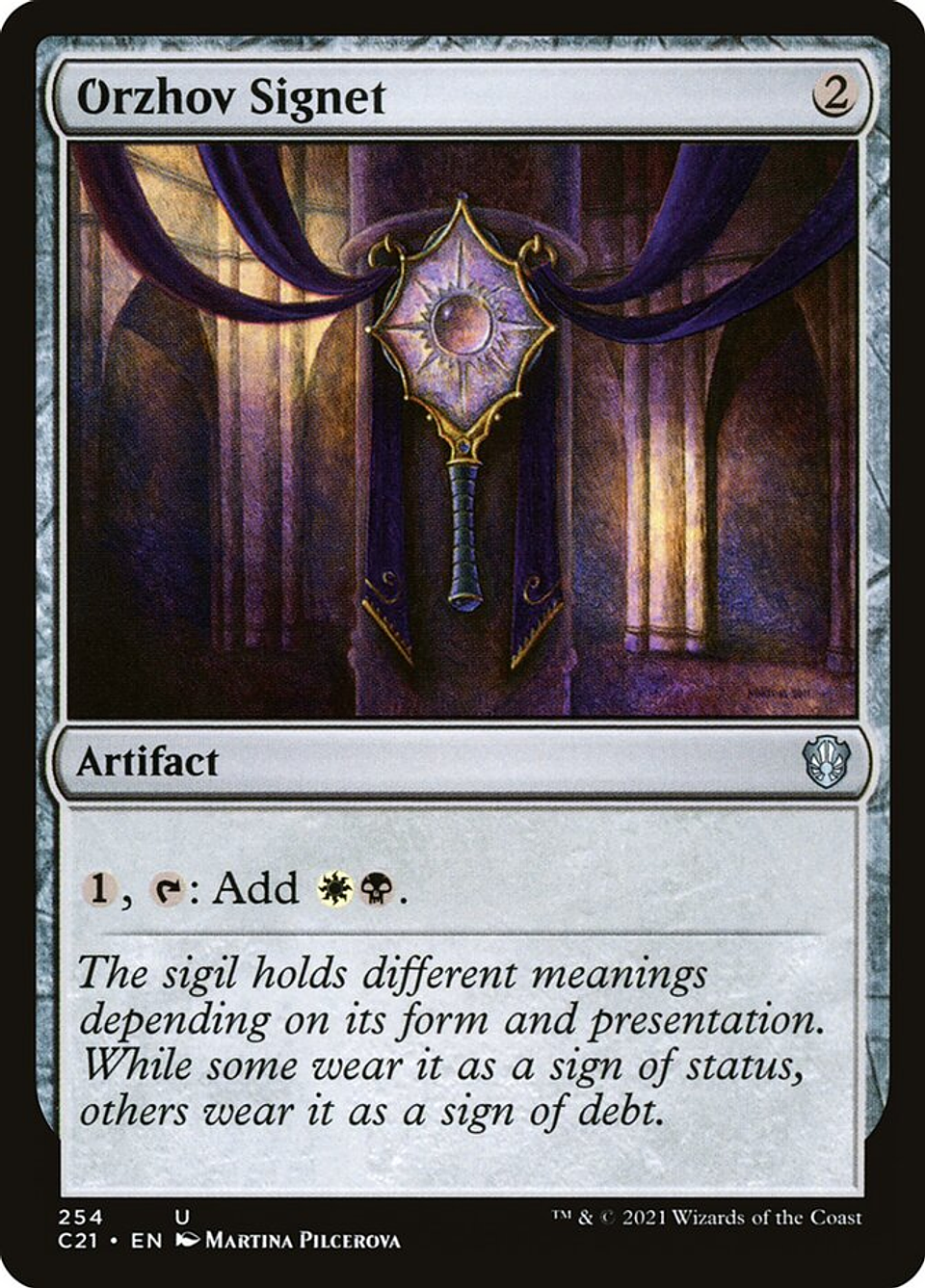 Orzhov Signet | Inglés | NM | C21 1