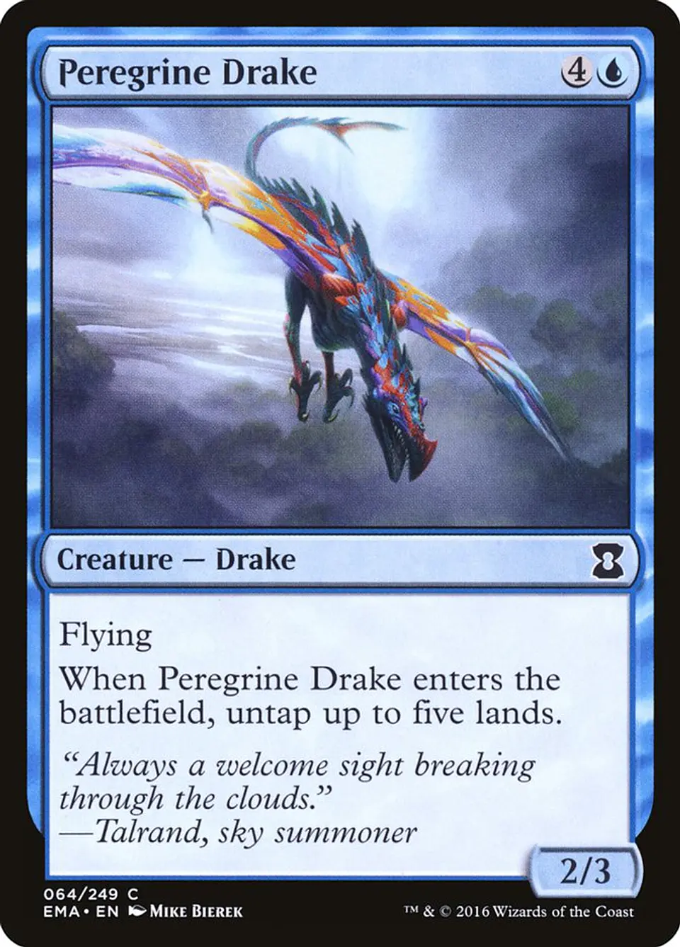 Peregrine Drake | Inglés | EX | EMA 1
