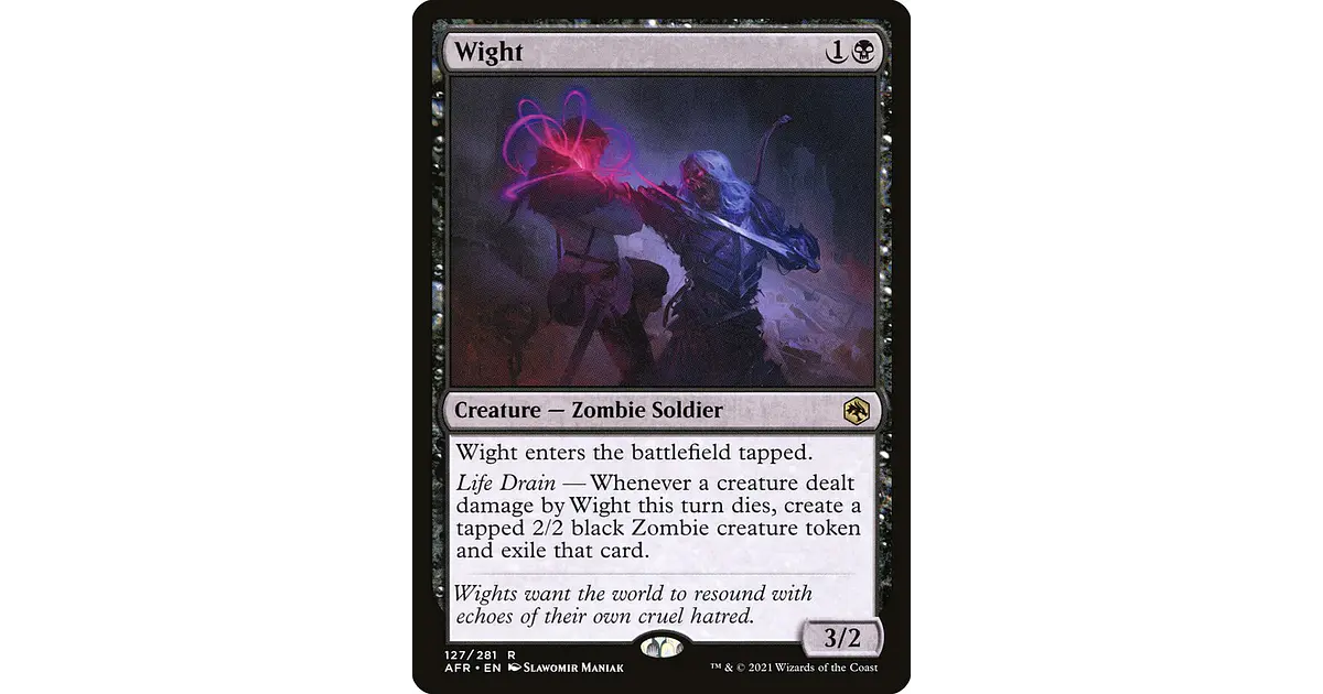 Wight | Inglés | EX | AFR