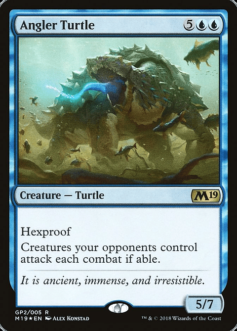 Angler Turtle (foil) | Inglés | NM | G18