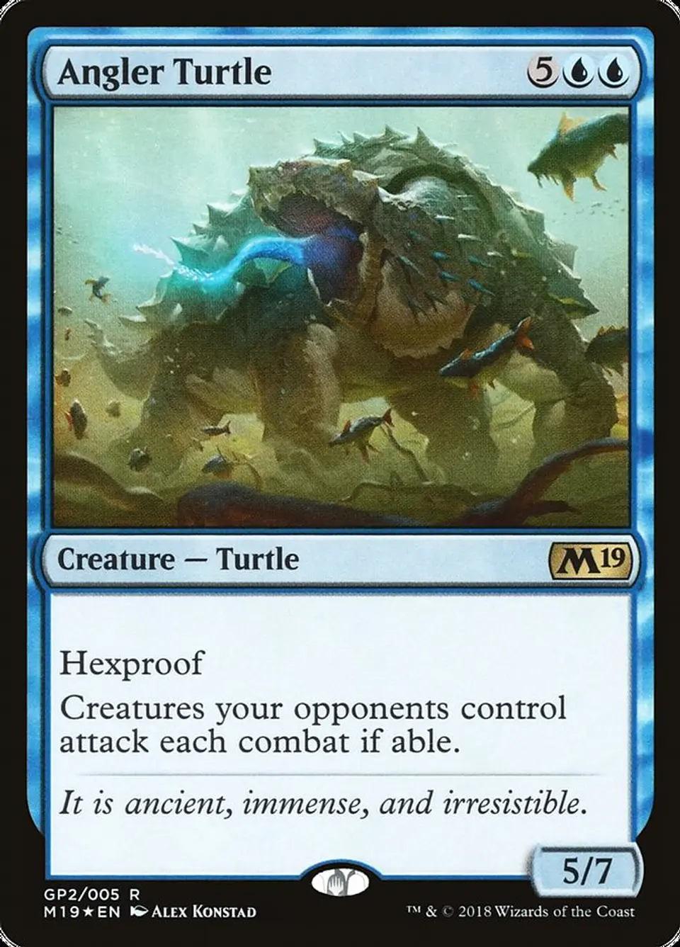 Angler Turtle (foil) | Inglés | NM | G18 1