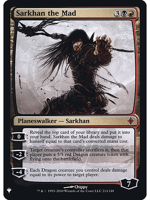 Sarkhan the Mad (foil) | Inglés | NM | PLST