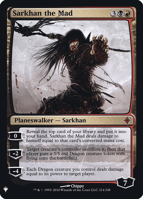 Sarkhan the Mad (foil) | Inglés | NM | PLST