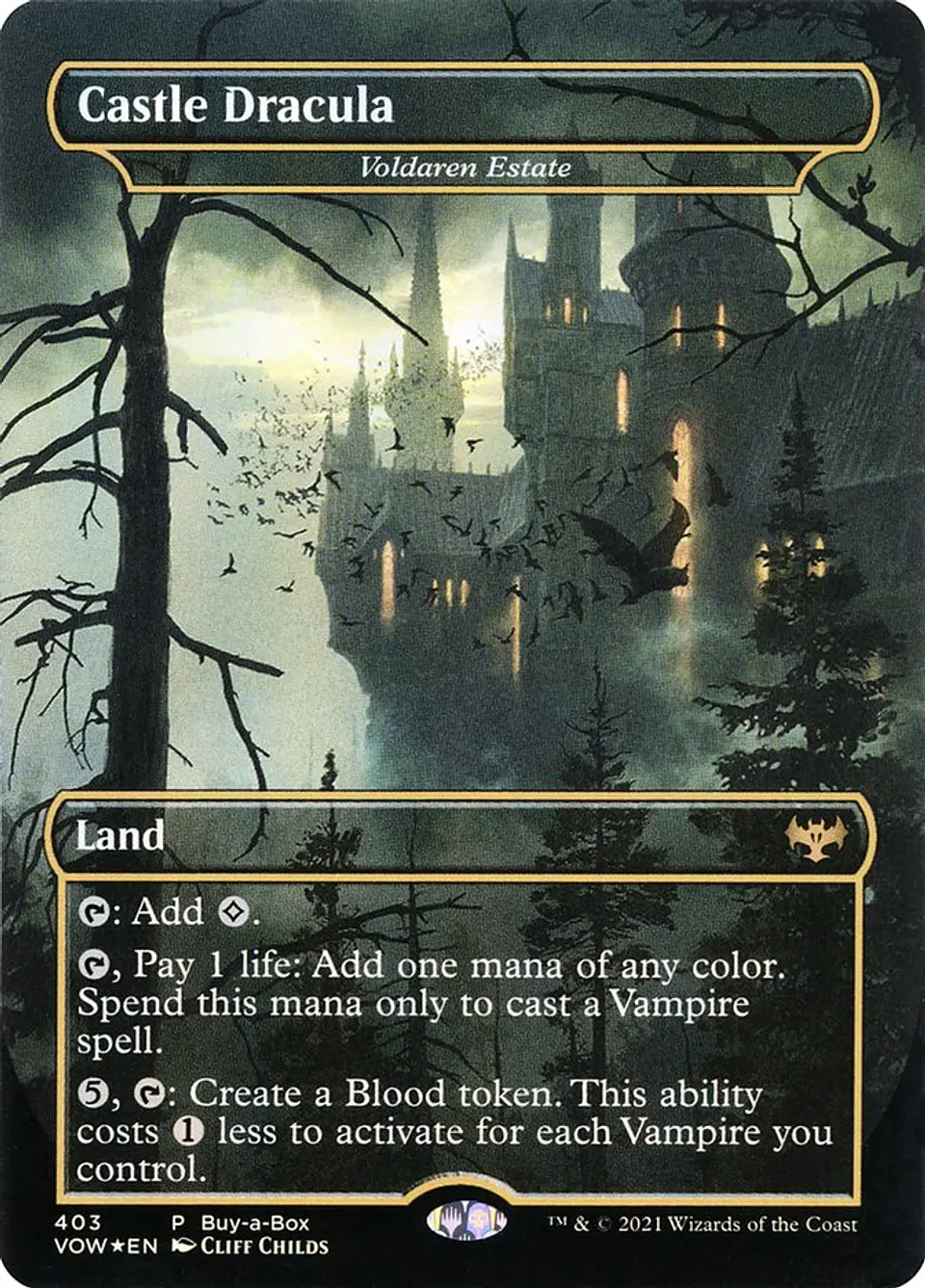 Voldaren Estate (Borderless foil) | Español | NM | VOW 1