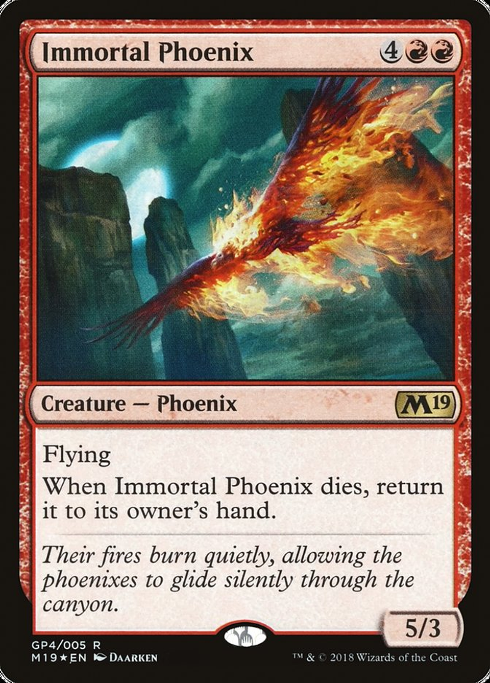 Immortal Phoenix (foil) | Inglés | NM | G18 1