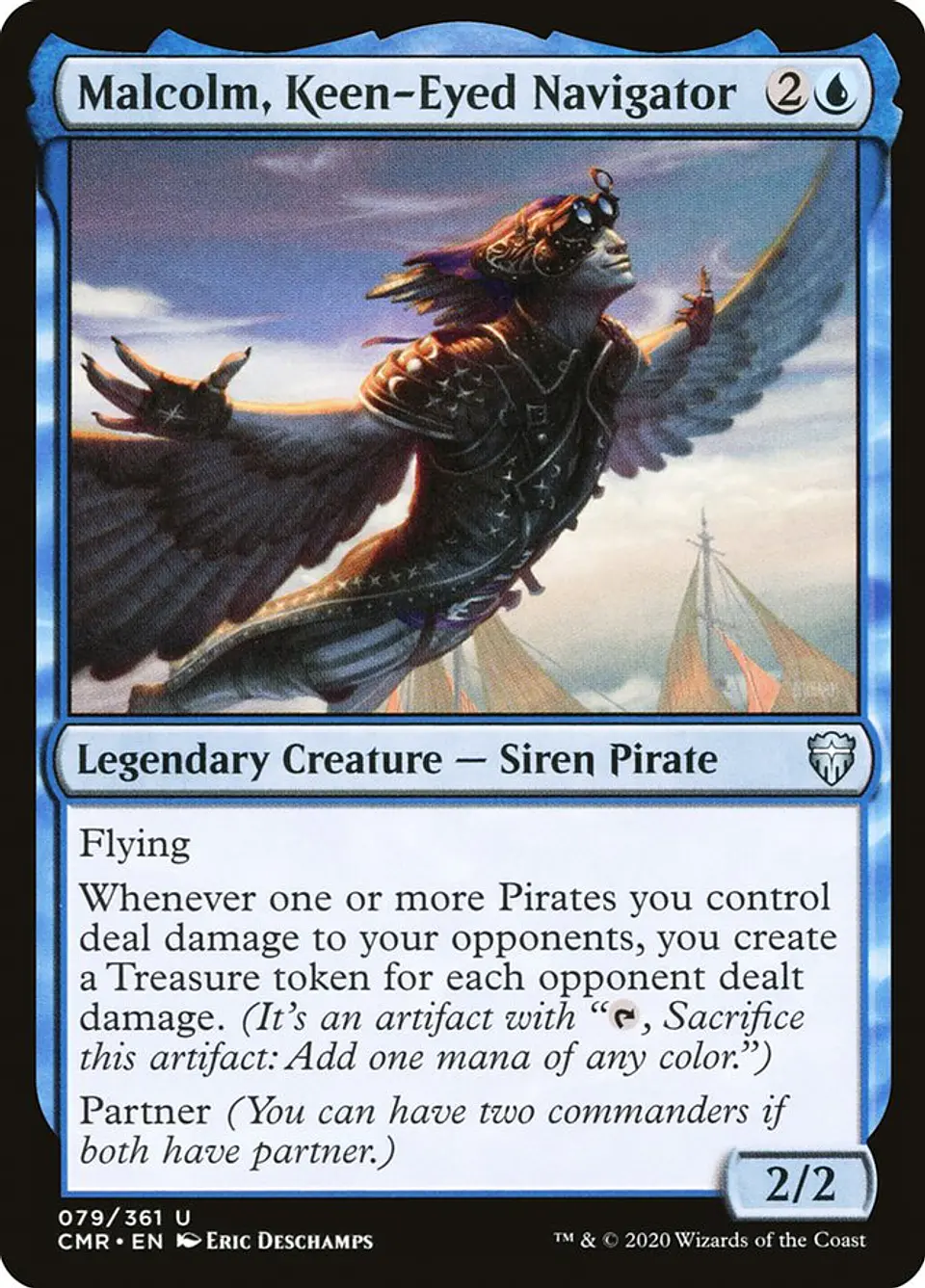 Malcolm, Keen-Eyed Navigator | Inglés | NM | CMR 1