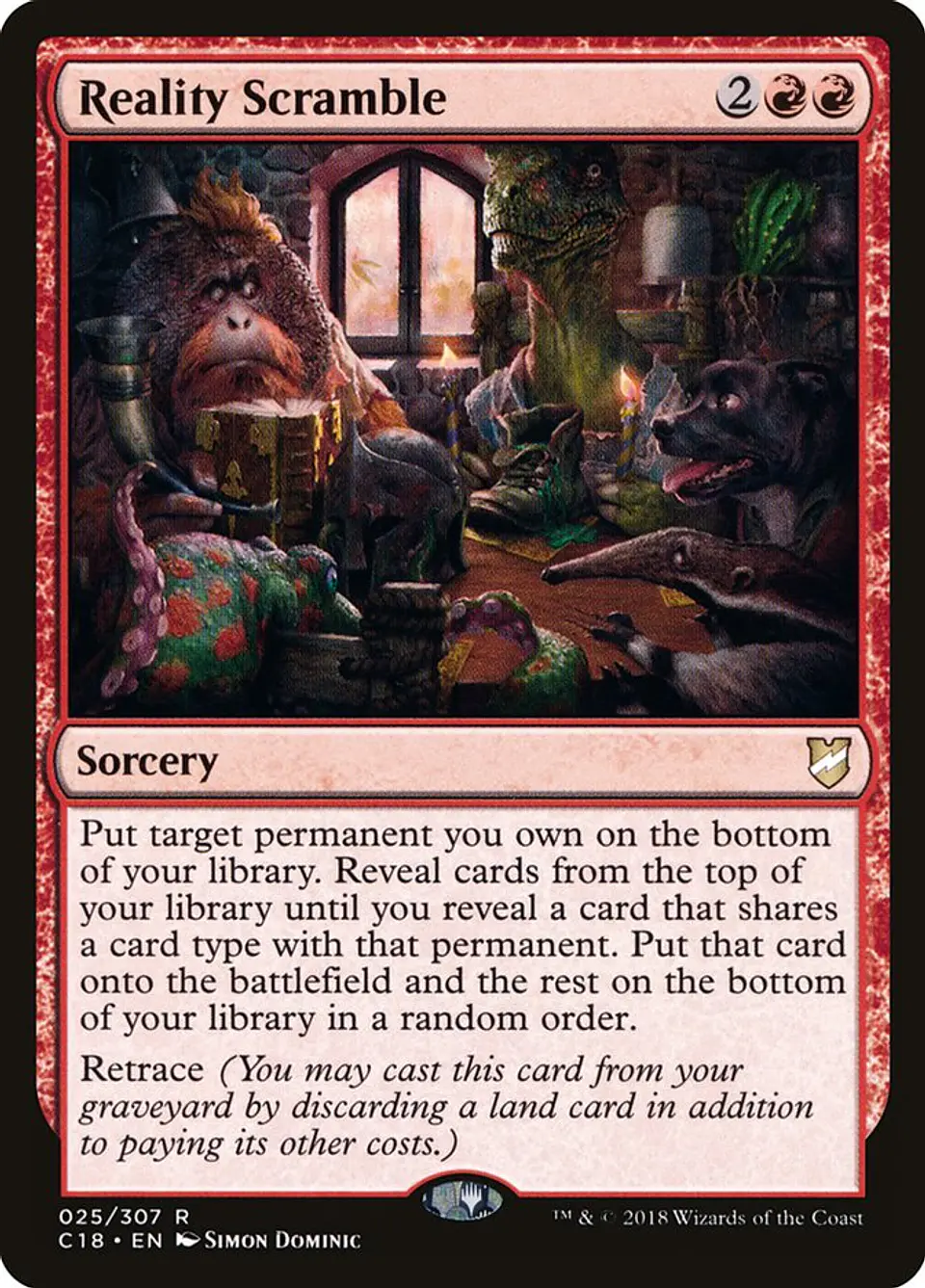 Reality Scramble | Inglés | NM | C18 1