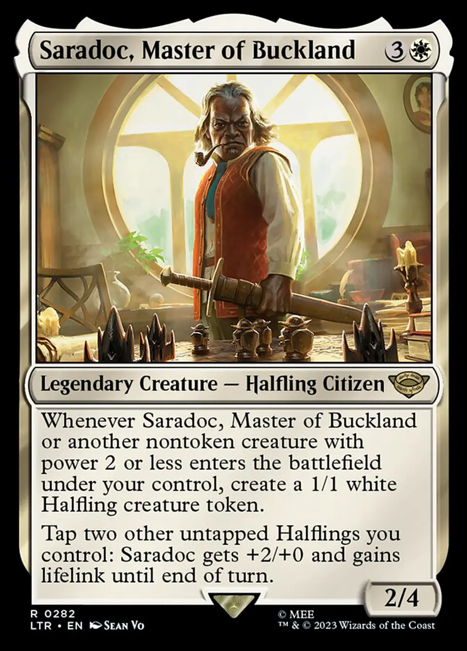 Saradoc, Master of Buckland (foil) | Inglés | NM | LTR 1