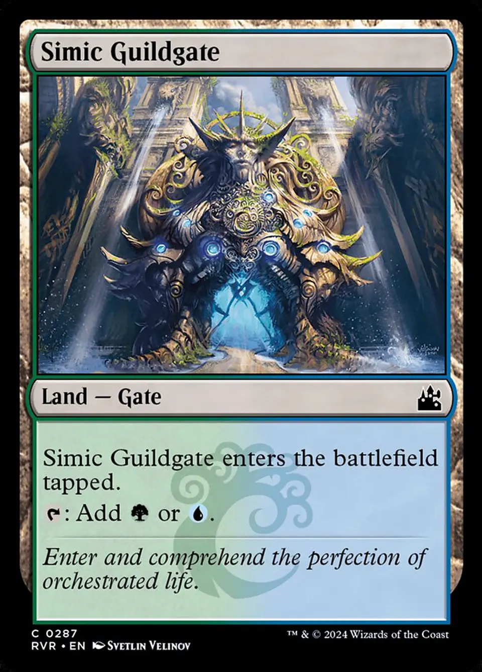 Simic Guildgate | Inglés | EX | RVR 1