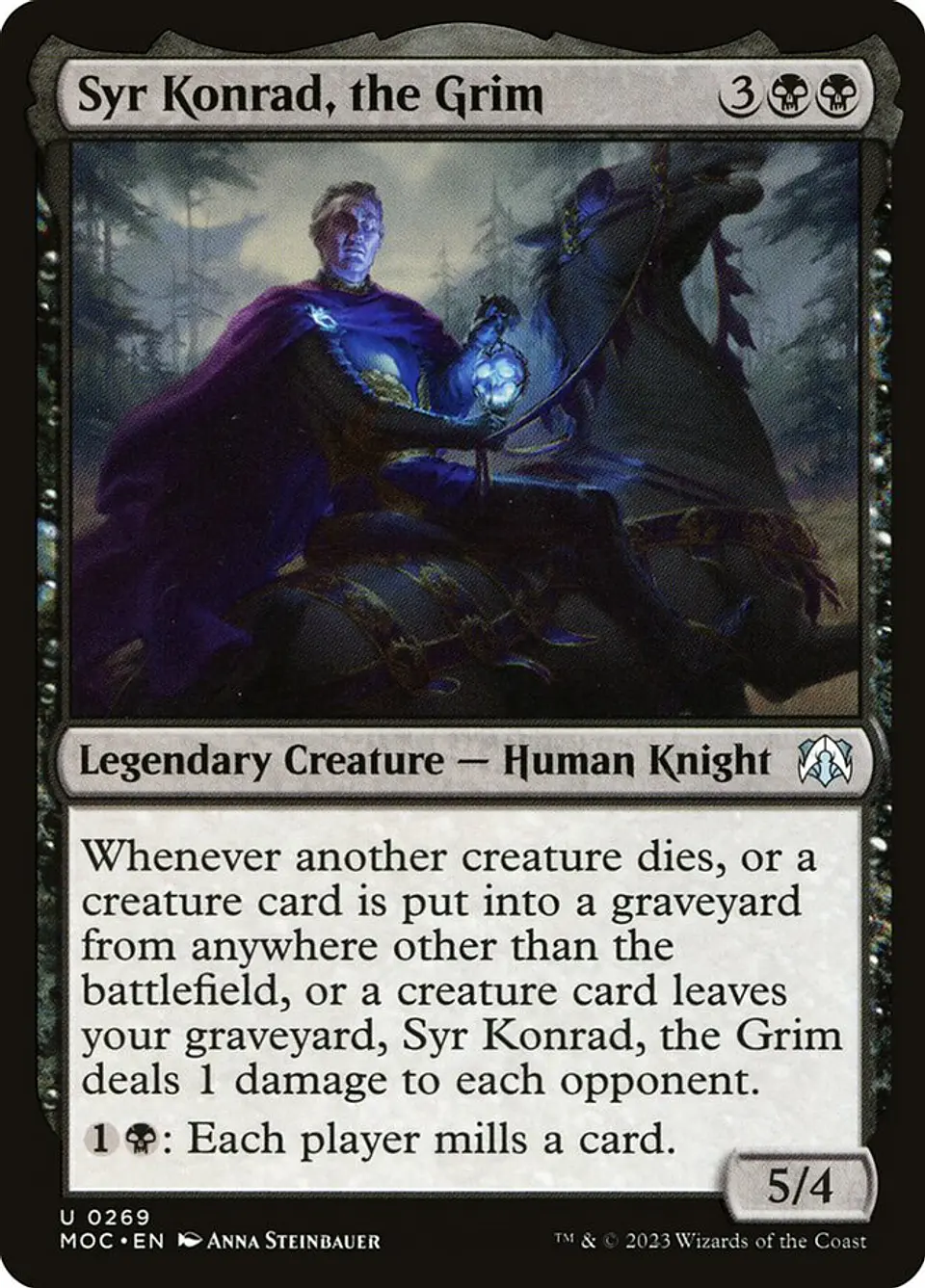 Syr Konrad, the Grim | Inglés | NM | MOC 1