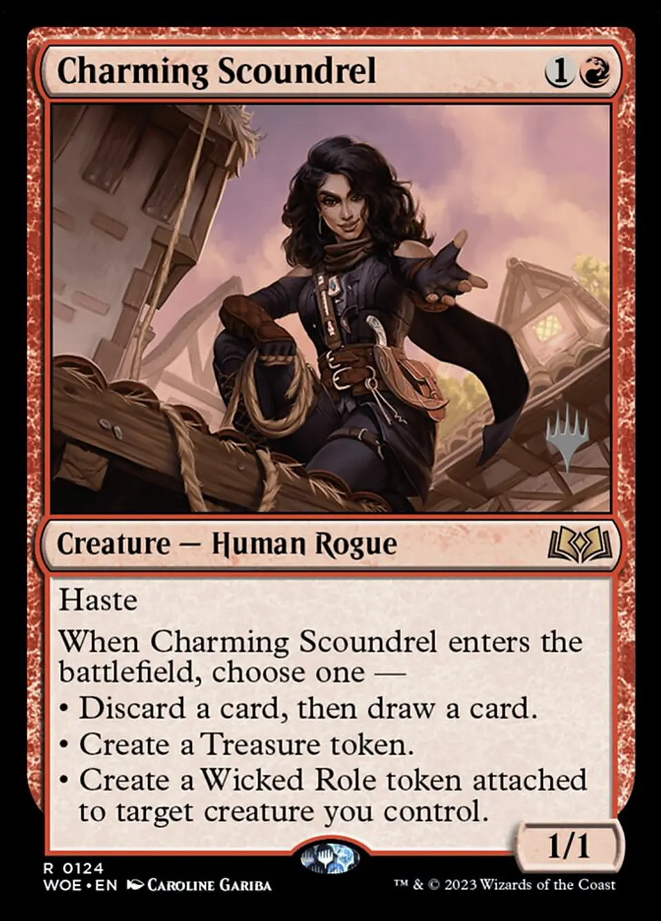 Charming Scoundrel (foil) | Inglés | NM | PWOE 1