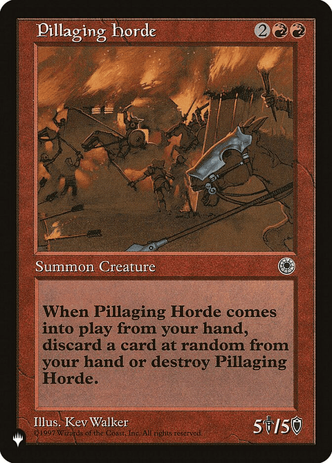 Pillaging Horde (Retro Frame) | Inglés | NM | PLST
