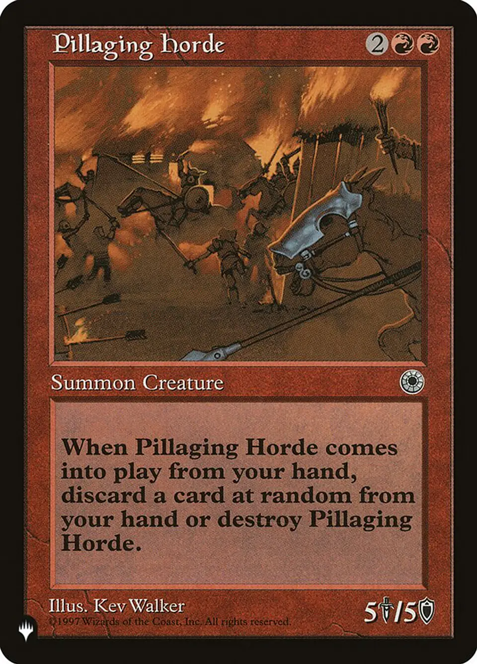 Pillaging Horde (Retro Frame) | Inglés | NM | PLST 1