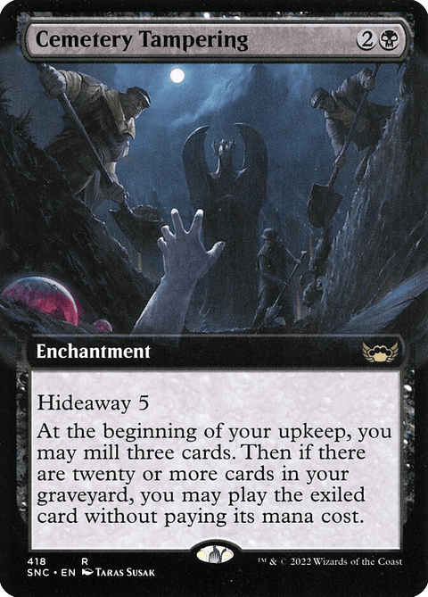 Cemetery Tampering (Extended Art) | Inglés | NM | SNC