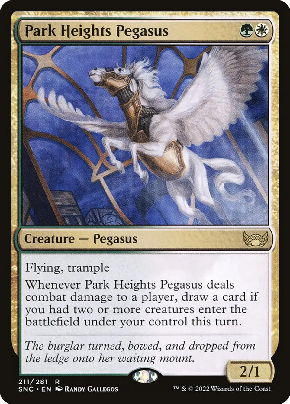 Park Heights Pegasus | Inglés | NM | SNC 1