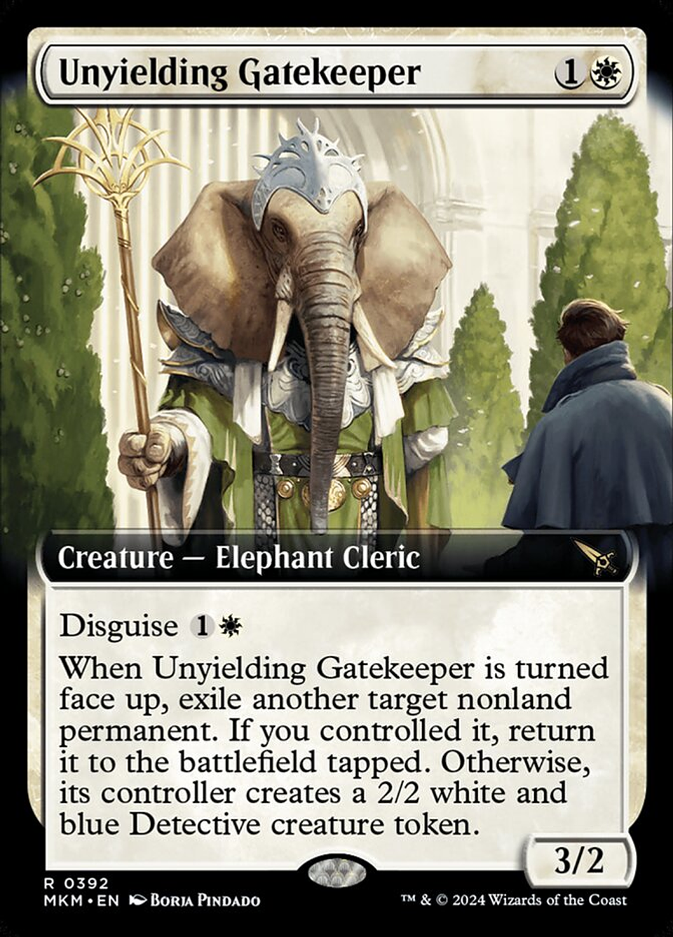Unyielding Gatekeeper (Extended Art) | Inglés | NM | MKM 1