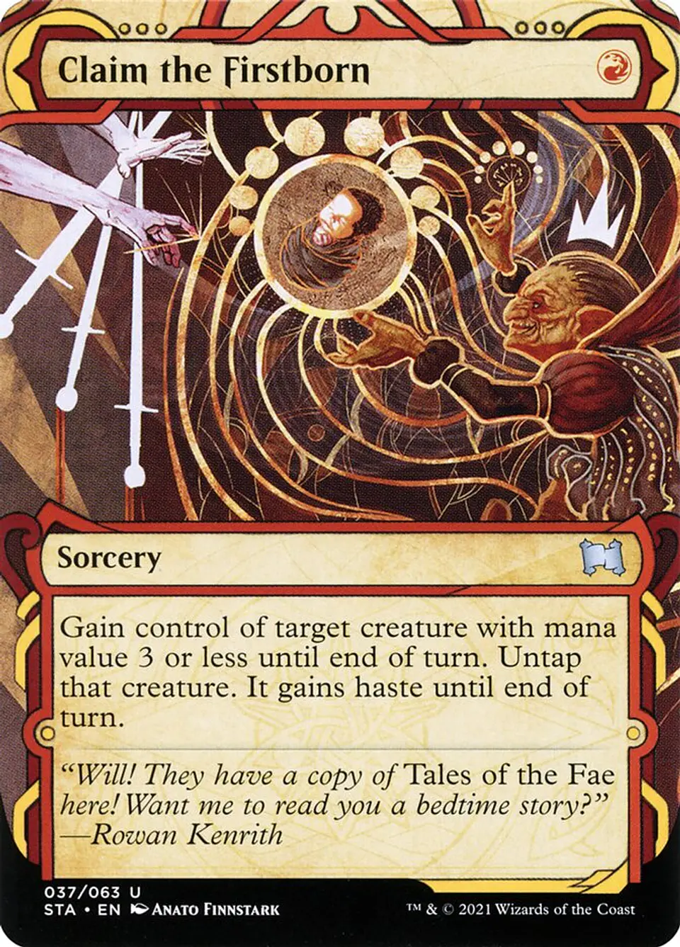 Claim the Firstborn (Showcase) | Inglés | NM | STA 1