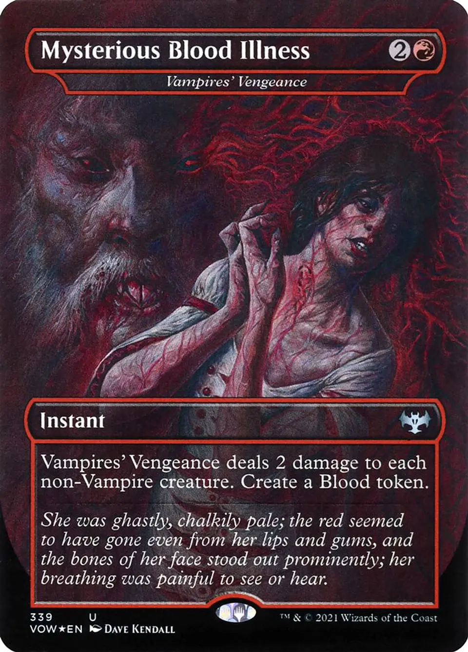 Vampires' Vengeance (Borderless foil) | Inglés | NM | VOW 1