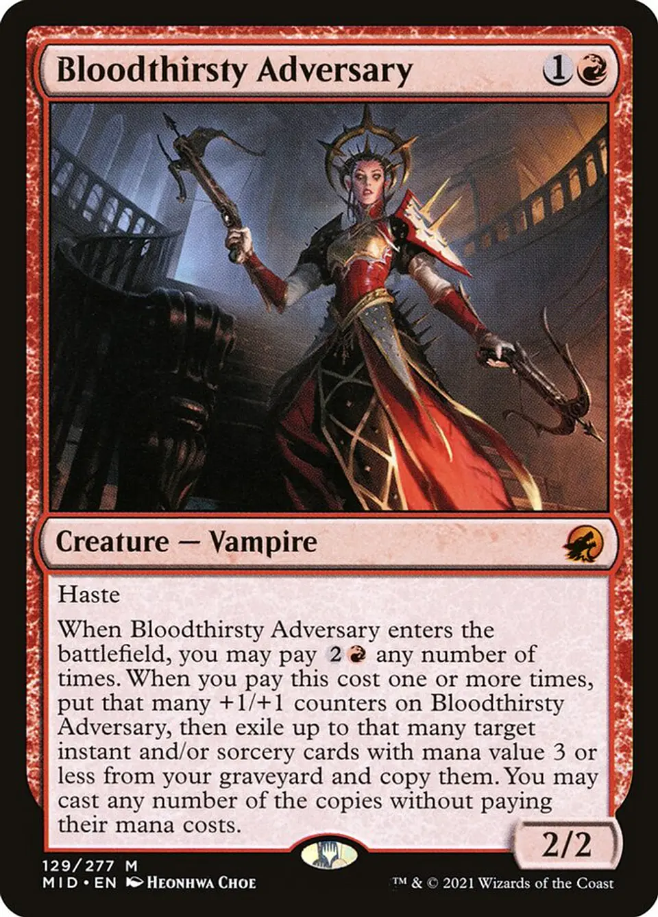 Bloodthirsty Adversary | Inglés | NM | MID 1