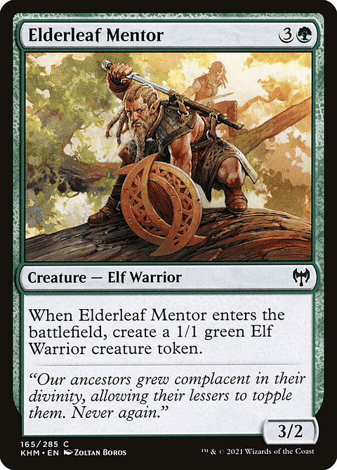 Elderleaf Mentor | Español | NM | KHM