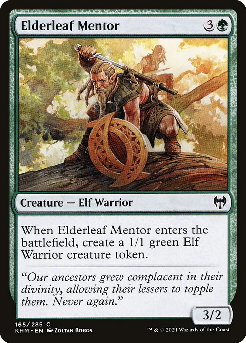 Elderleaf Mentor | Español | NM | KHM 1