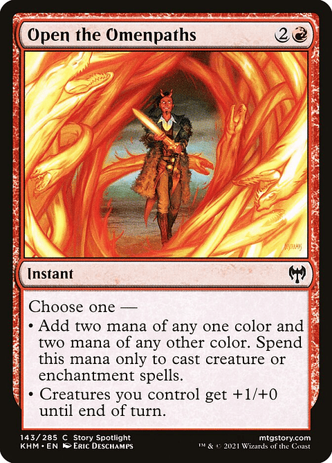 Open the Omenpaths | Español | NM | KHM