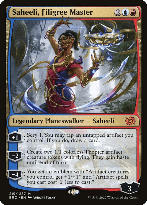 Saheeli, Filigree Master | Inglés | NM | BRO