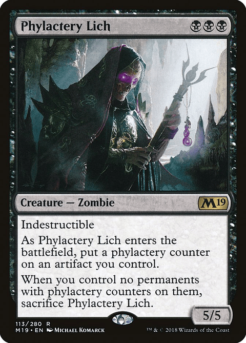 Phylactery Lich | Inglés | NM | M19