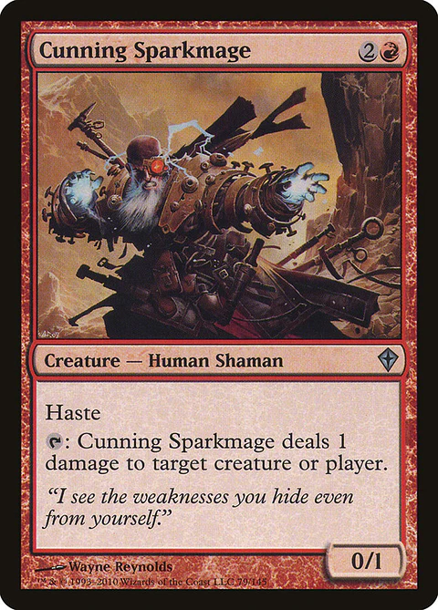 Cunning Sparkmage | Inglés | EX | WWK