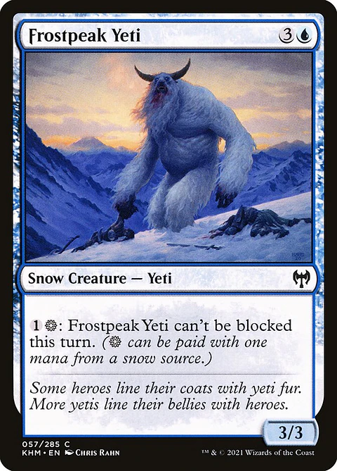 Frostpeak Yeti | Español | NM | KHM