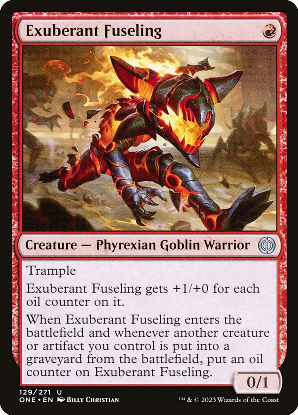 Exuberant Fuseling (foil) | Inglés | EX | ONE 1