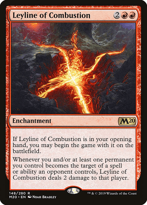 Leyline of Combustion | Inglés | EX | M20