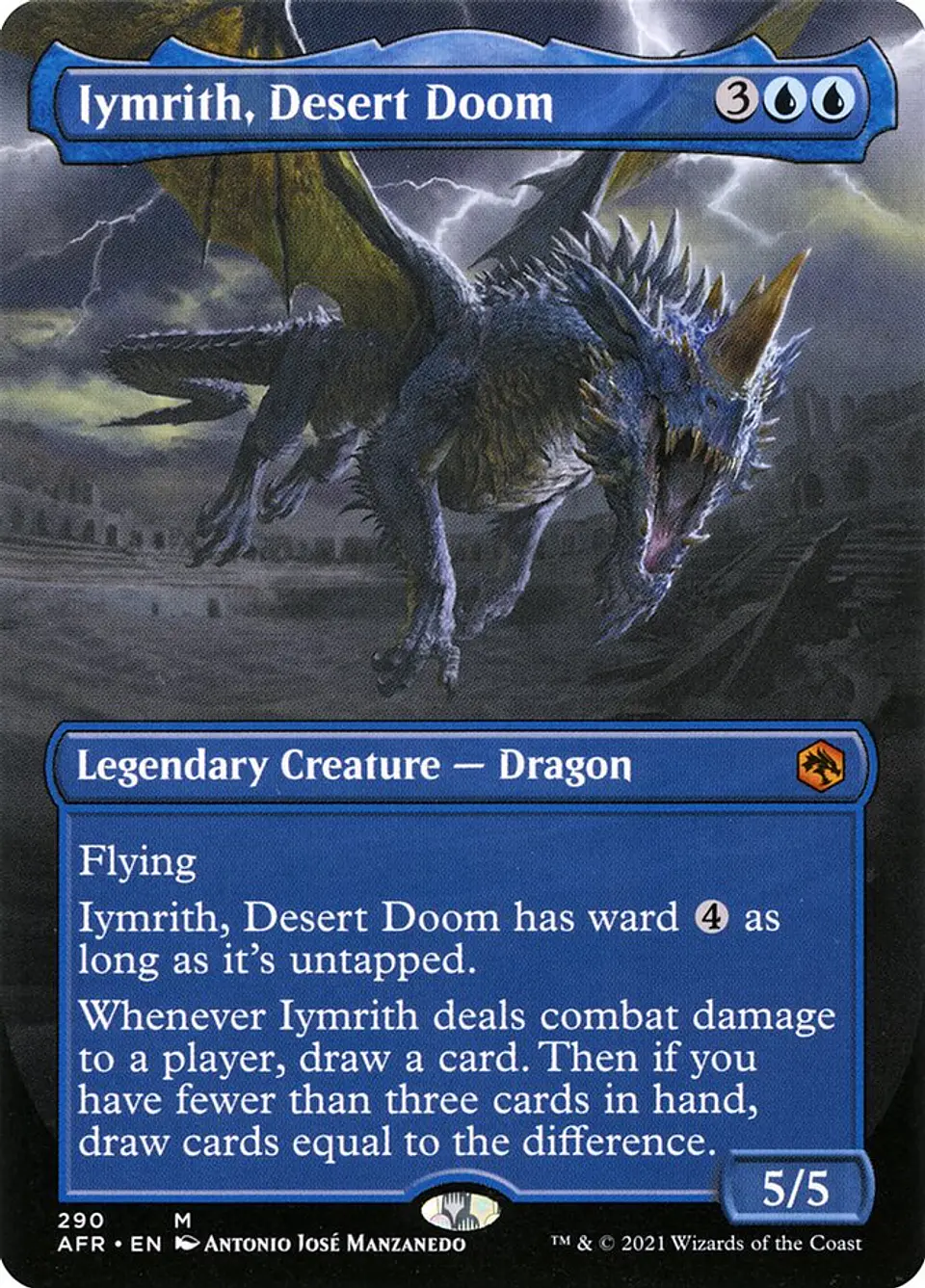 Iymrith, Desert Doom (Borderless) | Inglés | NM | AFR 1
