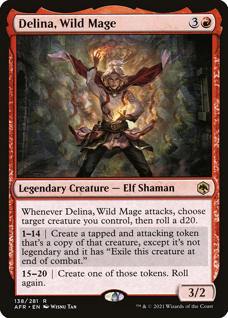 Delina, Wild Mage | Inglés | NM | AFR 1