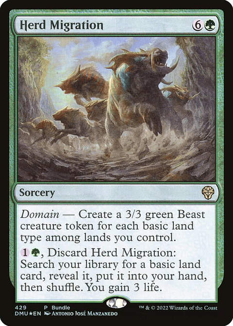 Herd Migration (foil) | Inglés | NM | DMU