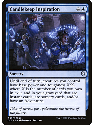 Candlekeep Inspiration (foil) | Inglés | NM | CLB
