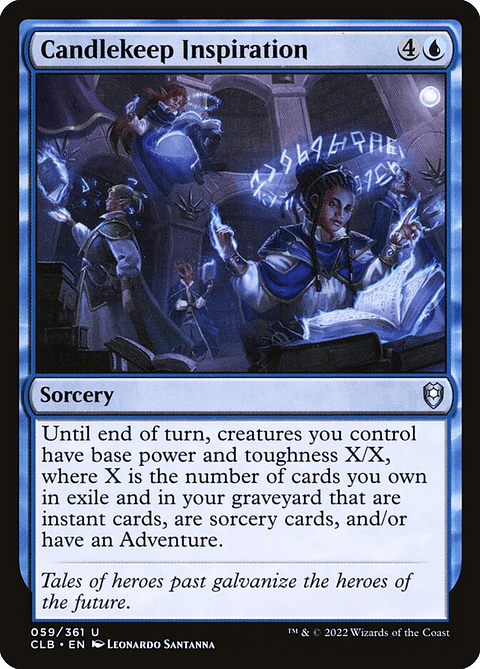 Candlekeep Inspiration (foil) | Inglés | NM | CLB