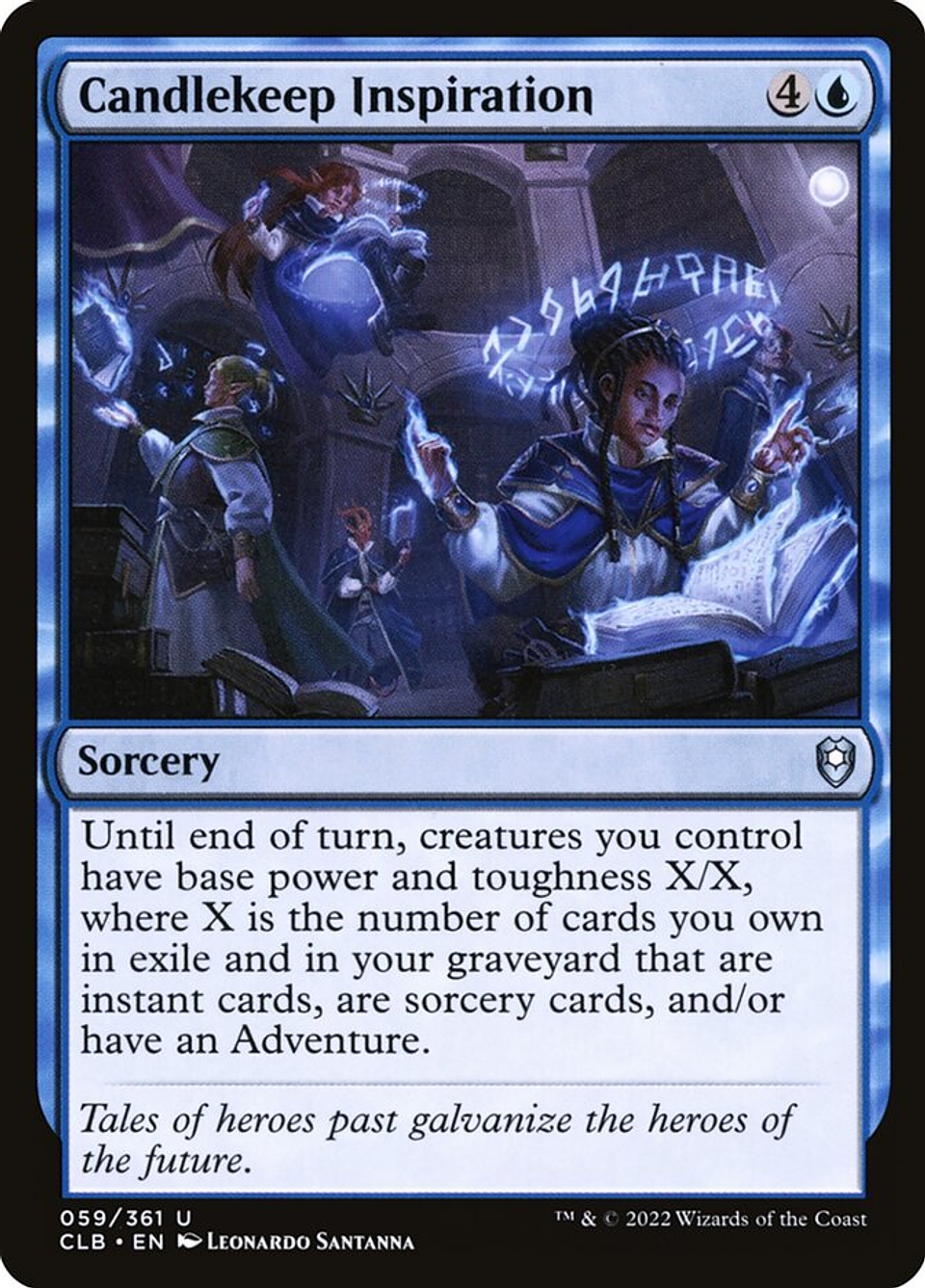 Candlekeep Inspiration (foil) | Inglés | NM | CLB 1