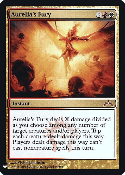 Aurelia's Fury (foil) | Inglés | NM | PLST