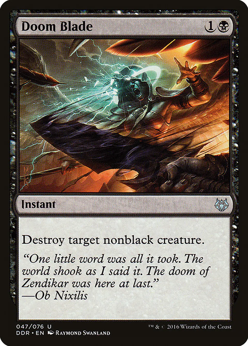 Doom Blade | Inglés | NM | DDR 1