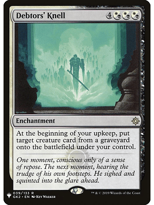 Debtors' Knell | Inglés | NM | PLST